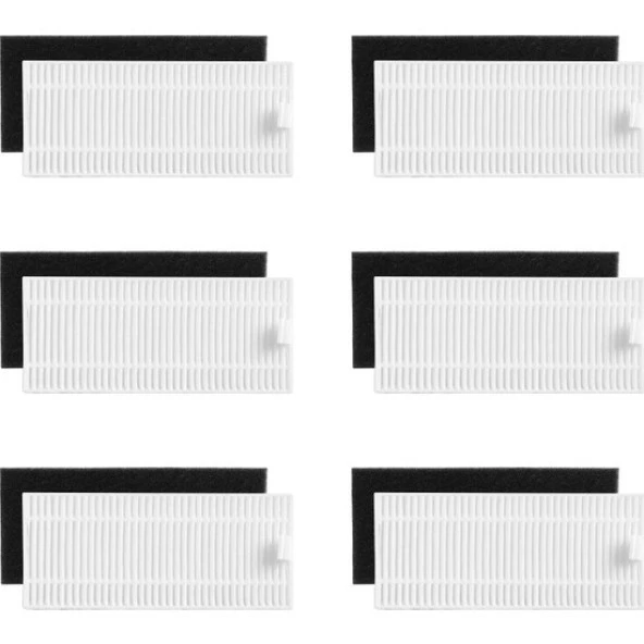srfn ticaret Anker Uyumlu Eufy RoboVac 15C Filtre Seti (6 adet)