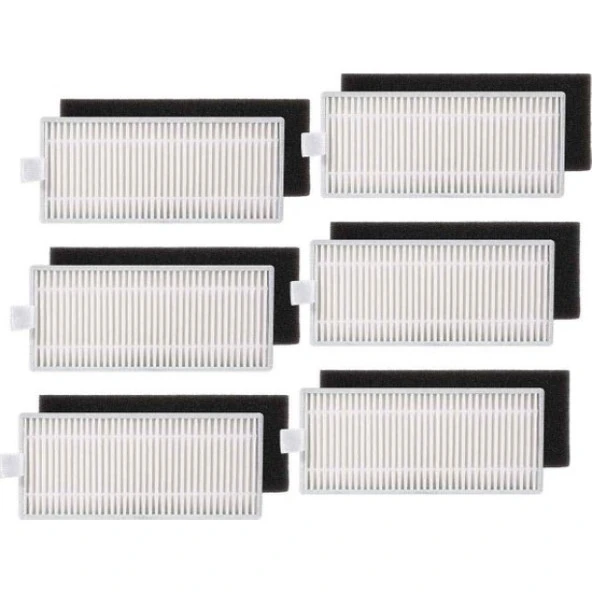 srfn ticaret Anker Uyumlu Eufy RoboVac 30 Filtre Seti (6 adet) - Resim 2