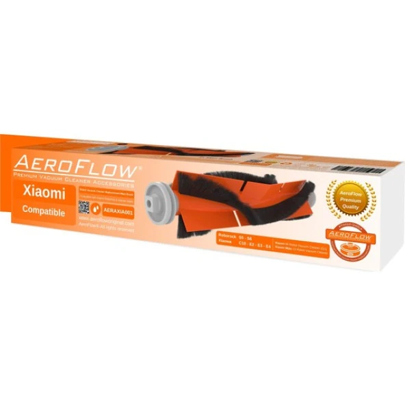 srfn ticaret Aeroflow Xiaomi Roborock S6 (S60/S65 Serisi) S6 Maxv - S6 Pure Ana Fırça