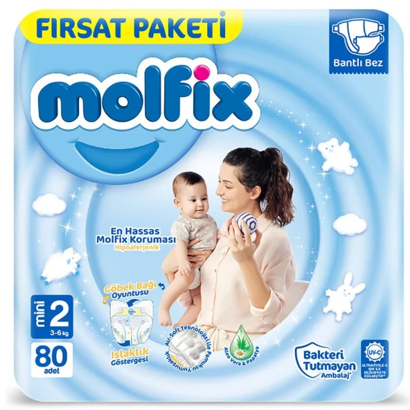 Molfix Fırsat Paketi 80Li Mini 3-6 KG - 6