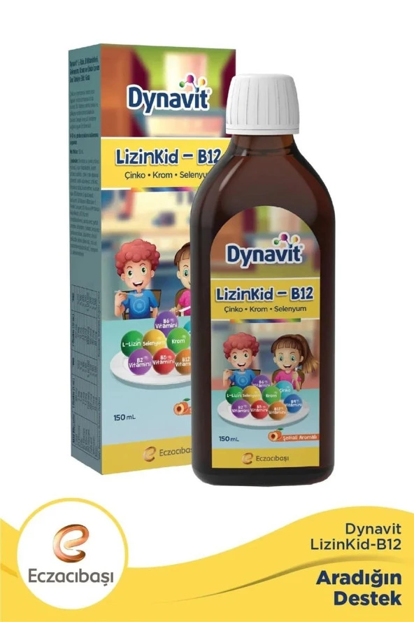 Dynavit Lizinkid B12 Şurup 150 ml