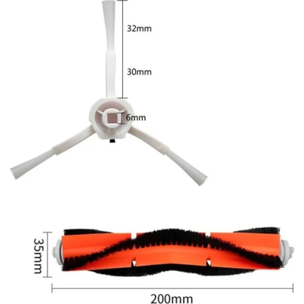 srfn ticaret Xiaomi STYTJ01ZHM / STYTJ02ZHM / STYTJ03ZHM Uyumlu Robot Yenileme Seti - 2