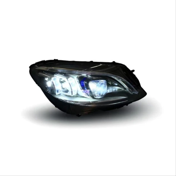Mercedes W205 Uyumlu C Serisi Multibeam LED Far - Resim 2