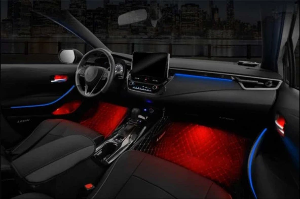 Toyota Corolla 2019+ Ambians Aydınlatma Set - 64 Renk - 2