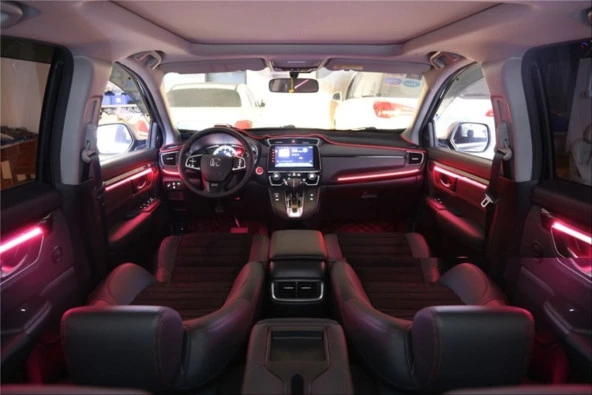 Honda Cr-V Uyumlu 2018+ Ambians Aydınlatma Set - 64 Renk (Maun Kaplama Renk) - Resim 2