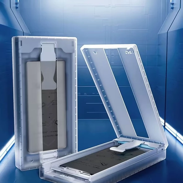 Galaxy S24 Ultra Kolay Uygulama Aparatlı Privacy Easy Body Hayalet Ekran Koruyucu - Resim 4