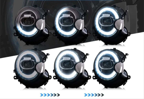 Mini Cooper Uyumlu LED Far ( 2007-2013) - 4