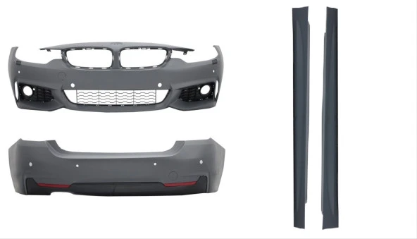 4 SERISI F36 2015-2019 IÇIN UYUMLU MT BODY KIT (Ön -Arka-Yan Ekler -Böbrek) - Resim 3