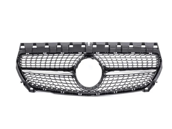 Mercedes W117 Uyumlu Cla Serisi Oem Amg Set (Ön Arka Tampon, Diamond Panjur Marşpiyel Egzozlar) - 2
