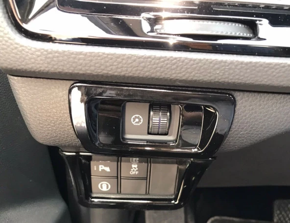 2022 Civic Uyumlu Kontrol Panel Kaplama Seti - Piano Black - Resim 4