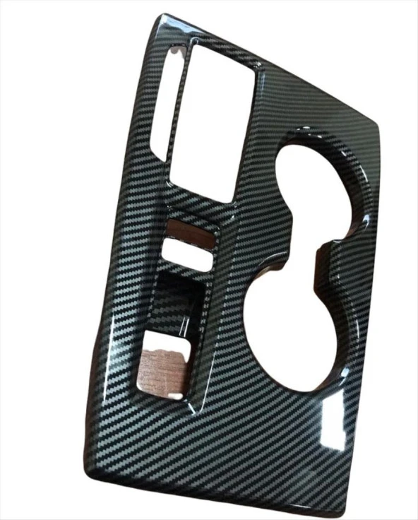 2022 Civic Uyumlu Vites Konsol Kaplama - Karbon - Resim 2