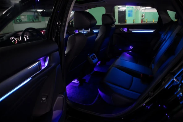 Honda Accord Uyumlu 2018+ Ambians Aydınlatma Ve Tweeter Set - 64 Renk - Resim 3