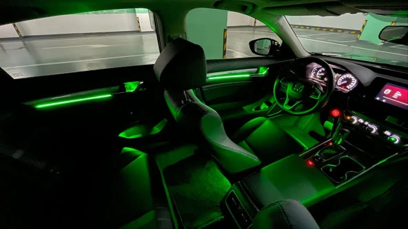 Honda Accord Uyumlu 2018+ Ambians Aydınlatma Ve Tweeter Set - 64 Renk - Resim 4