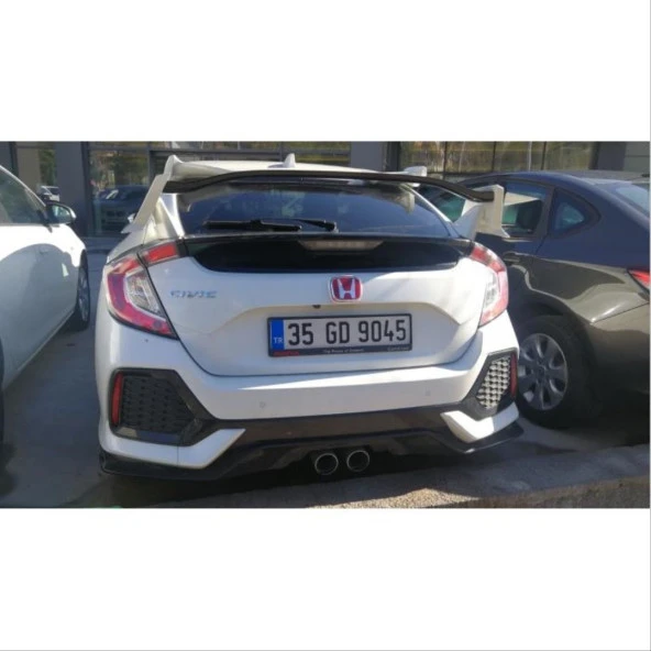 Honda Civic Fc5 2016-2020 Arka Logo Kırmızı - 1