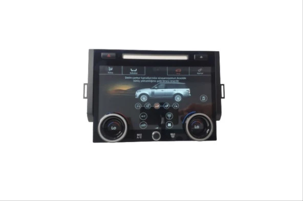 Range Rover Uyumlu Vogue 2013 - 2020 LCD/Dokunmatik Klima Panel - Versiyon 2