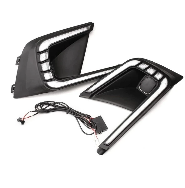 2022 Civic Uyumlu İçin Ön Sis Ledi - C Dizayn - Resim 3