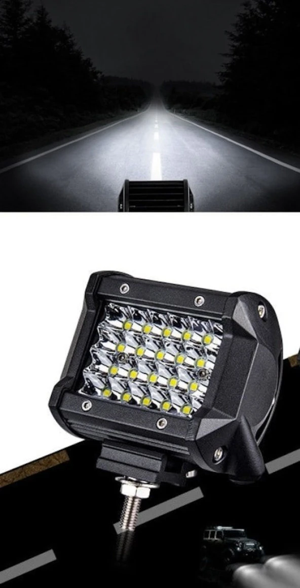 Off Road 72W 24 LED (Adet Fiyatıdır)