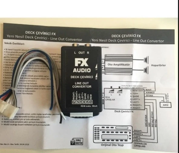 Deck Çevirici Fx Yeni Nesil Deck Çevirici Fx Modül - Resim 2