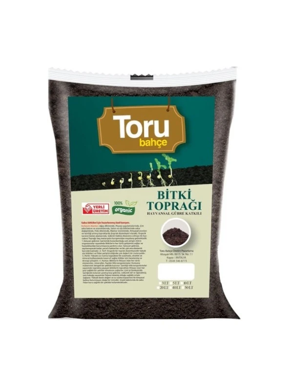 Torubahce Bitki Toprağı 20 lt