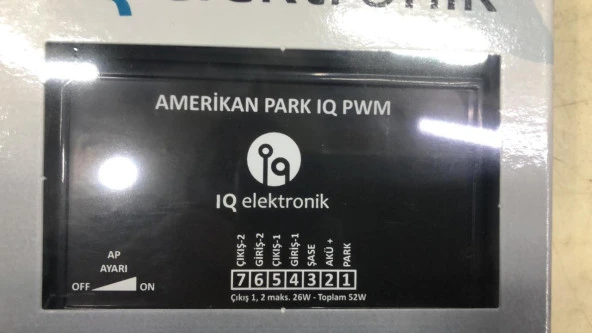 İq Amerikan Park Iq Pwm Modeli - 2