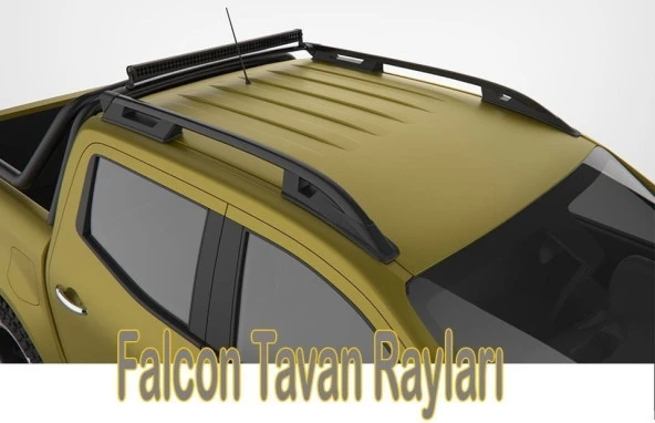 Toyota Hilux 2015 Sonrası Tavan Çıtası Falcon Black - 3