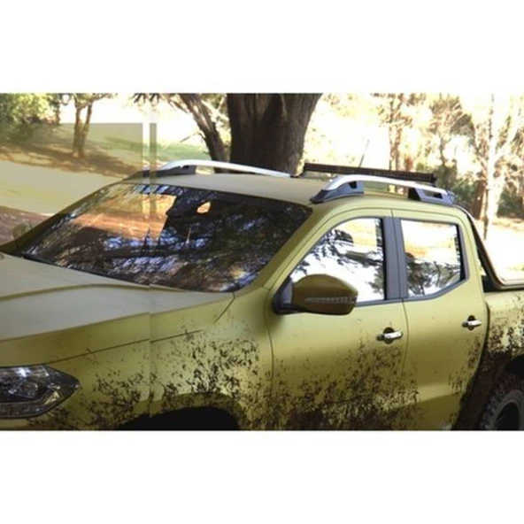 Toyota Hilux 2015 Sonrası Tavan Çıtası Falcon Gri - 4