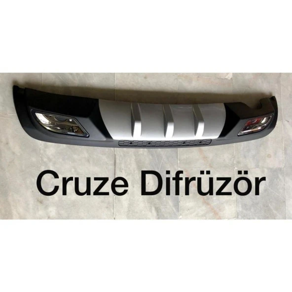Chevrolet Cruze Difüzör Gri Boyalı - 2