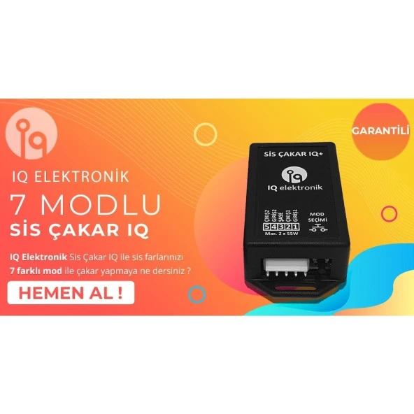 Iq Sis Çakar 7 Modlu Aç Kapat Aç Özellikli - 3