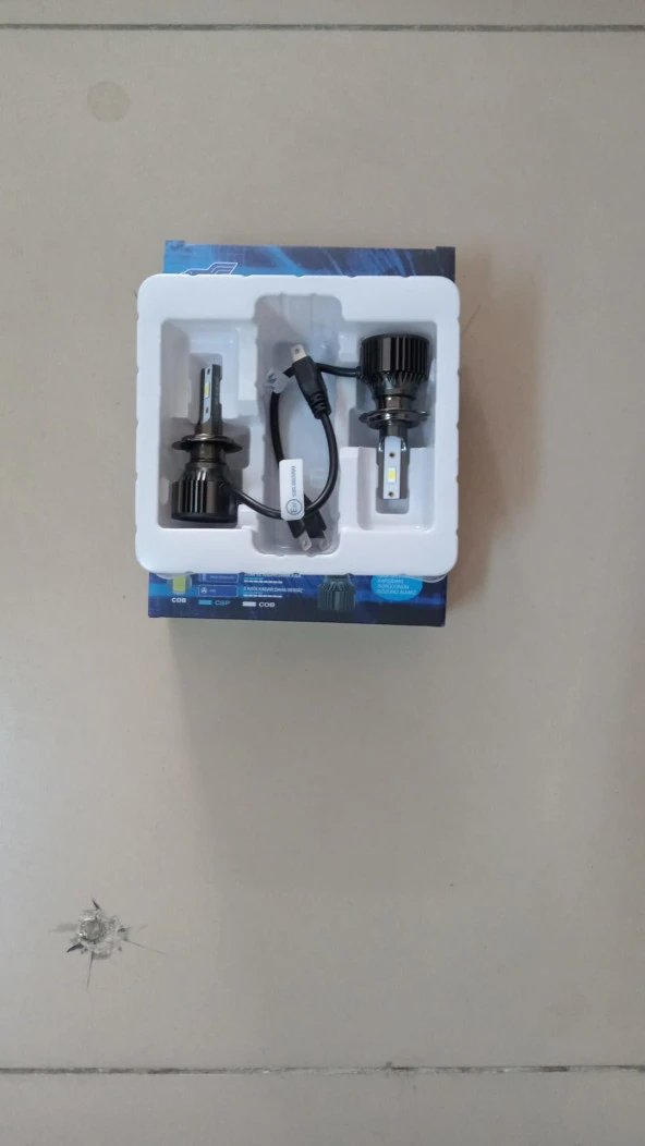 LED Xenon Far Ampulü - Xtreme Serisi Yeni Nesil Csp Çip Ledli Inwells - Resim 2