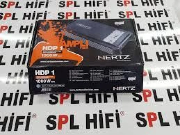 Hertz Hdp1 Mono Amfi 1000 Rms Mono Amfi