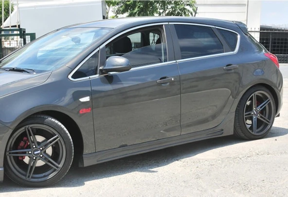 Opel Astra J Sedan Etekli Yan Marşpiyel 2010-2016 Boyalı - 1