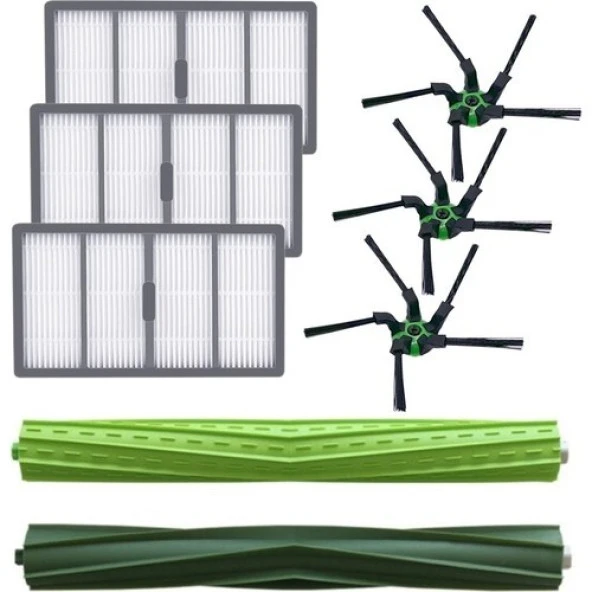 srfn ticaret Irobot Roomba S9 Plus Uyumlu Fırça ve Filtre Seti (100 Ithal A+ Kalite) ürün görseli 1