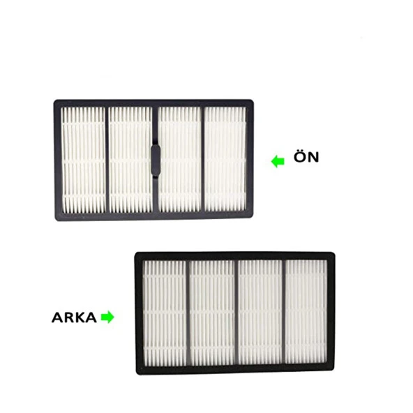 srfn ticaret Irobot Roomba S9 Uyumlu Hepa Filtre 2 Adet (100 Ithal A+ Kalite) ürün görseli 1