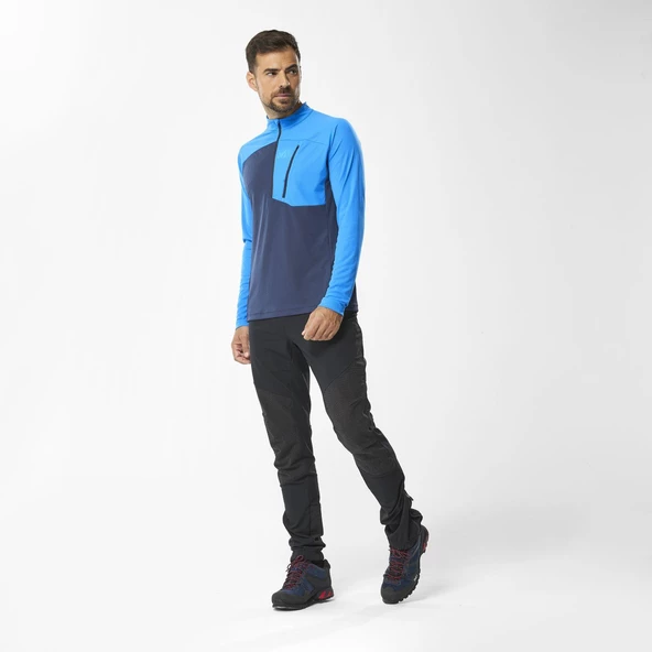 Millet MORPHO LS Erkek POLARTEC® POWER DRY Yarım Fermuar MIV9851 8541 - Resim 2