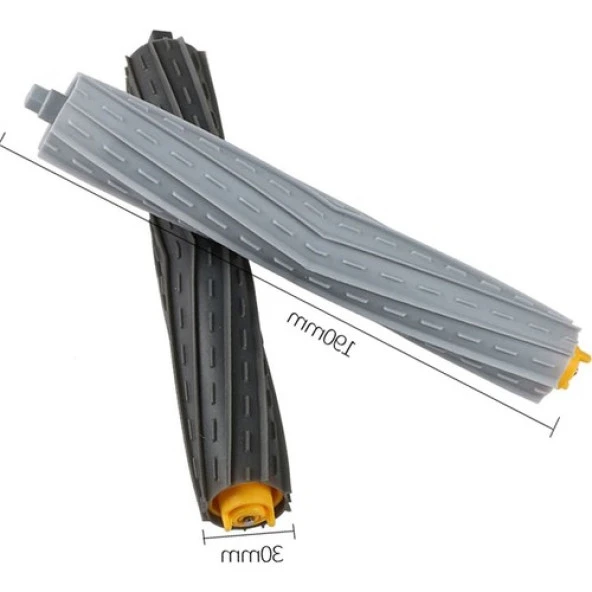 srfn ticaret Irobot Uyumlu Roomba 800 Robot Süpürge 2li Rulo Fırça Seti - Resim 2