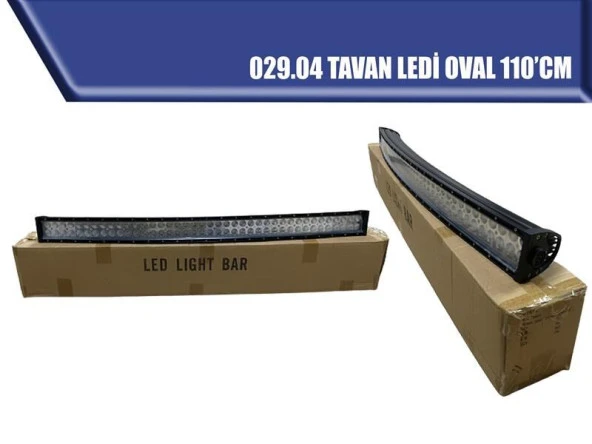 Tavan Ledi Oval Off Road Sis Lambası Ledli LED Bar 110Cm