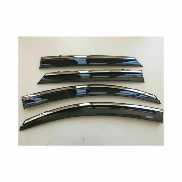 Niken Honda Civic 2012-2016 Model Kromlu Cam Rüzgarlığı 4Lü ürün görseli