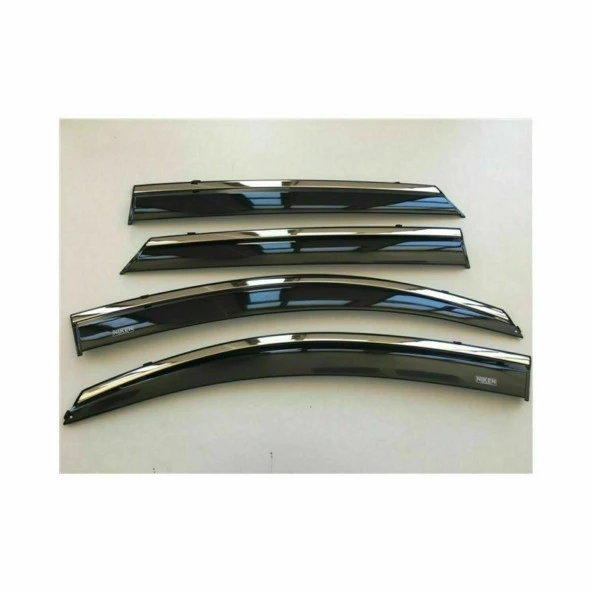 Niken Honda Crv 2012- Kromlu Cam Rüzgarlığı 4Lü