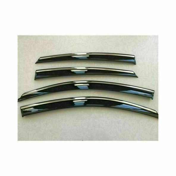 Niken Toyota Auris 2013- Kromlu Cam Rüzgarlığı 4Lü - Resim 4