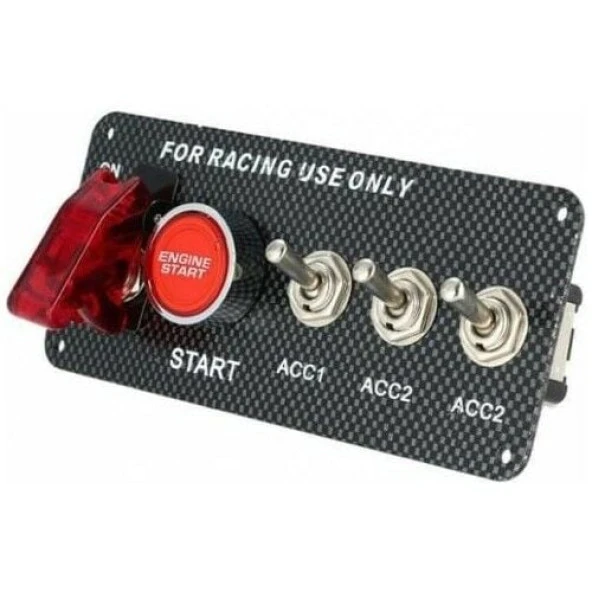 Her Araca Uyumlu Start Stop Düğme 3 Kademeli - 3