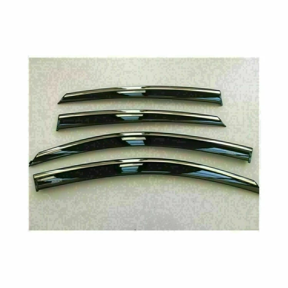 Niken Opel Crossland X - Crossland 2018- Kromlu Cam Rüzgarlığı 4Lü - Resim 4