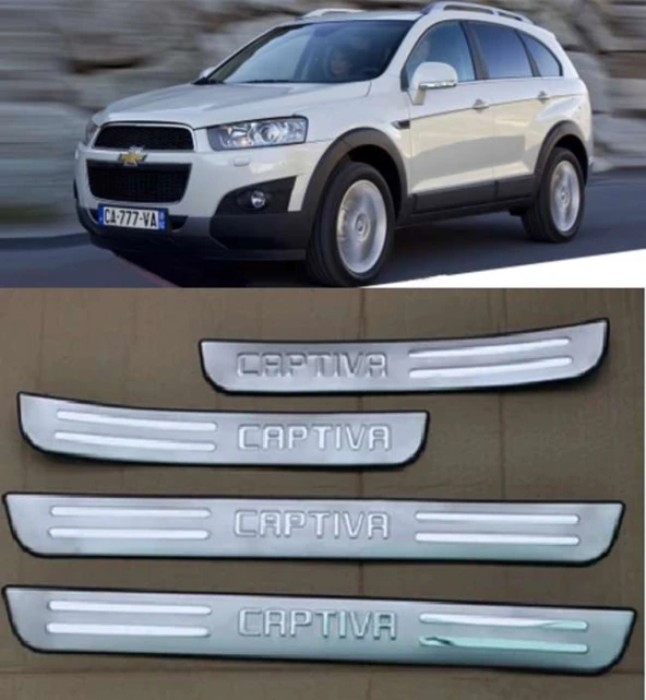 Chevrolet Captiva 2006 Sonrası Dış Kapı Eşiği Krom