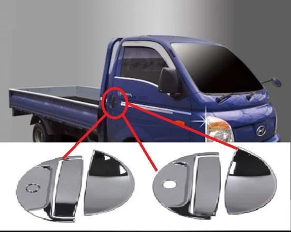 Hyundai H100 2010 Sonrası Kapı Kolu ABS Krom - 1