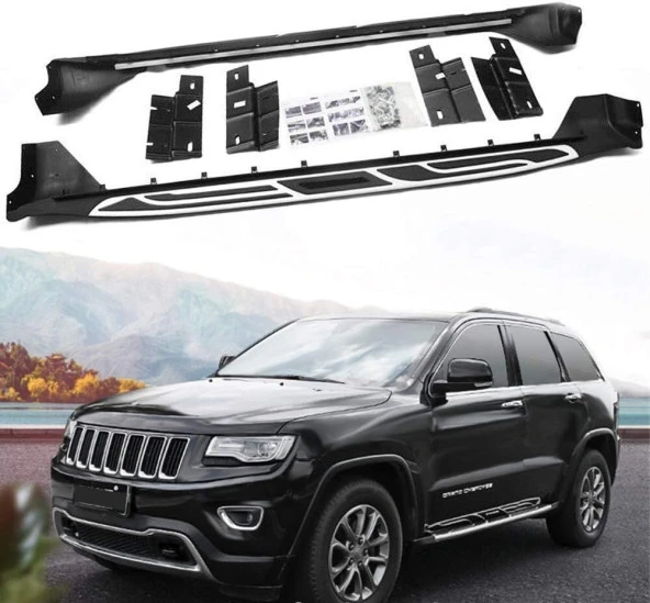 Jeep Cherokee Uyumlu Limited 2014 2020 Yan Basamak Square Style Parça