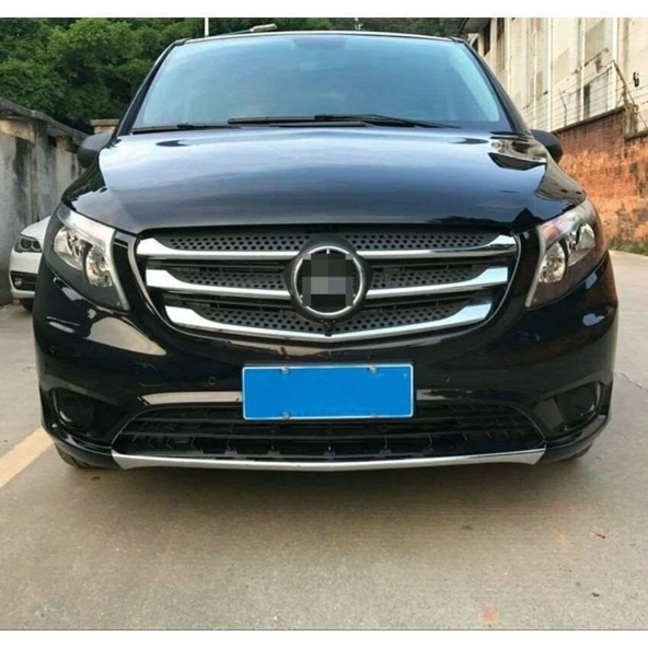 Mercedes Vito W447 2014 Sonrası Ön Tampon Alt Koruma Krom ürün görseli