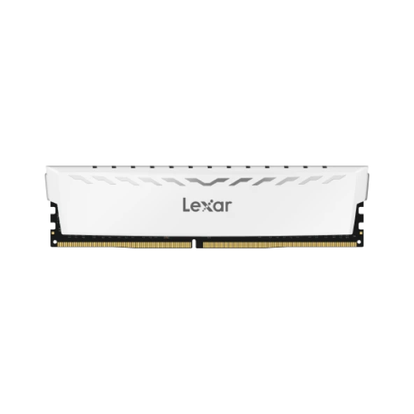 LEXAR LD4BU008G-R3600GSWG THOR RAM DT GAMING DDR4 UDIMM 8GB 3600 XMP MEMORY WITH WHITE HEATSINK SINGLE PACK