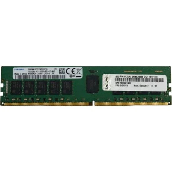 LENOVO 16GB  4x77A77495 TruDDR4 3200MHz 2Rx8 1.2V ECC UDIMM THINKSYSTEM