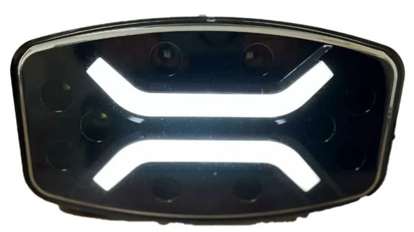 Off Road Kamyon Tır Uyumlu Gündüz Ledli Sis Lambası 12-24V Uyumlu V3