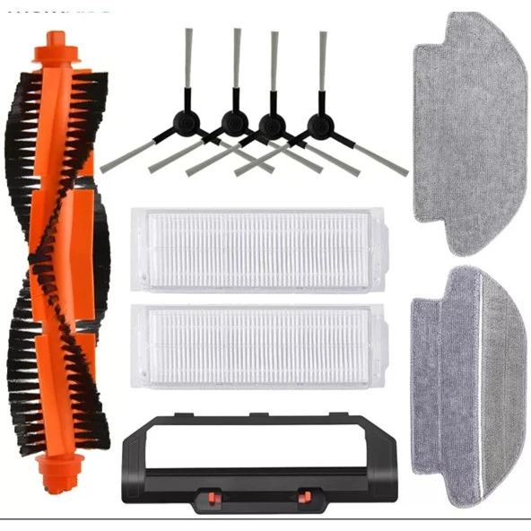 srfn ticaret Xiaomi Mi Robot Vacuum Mop Pro Robot Süpürge Yenileme Seti + AnaFırça Kapağı ürün görseli 1