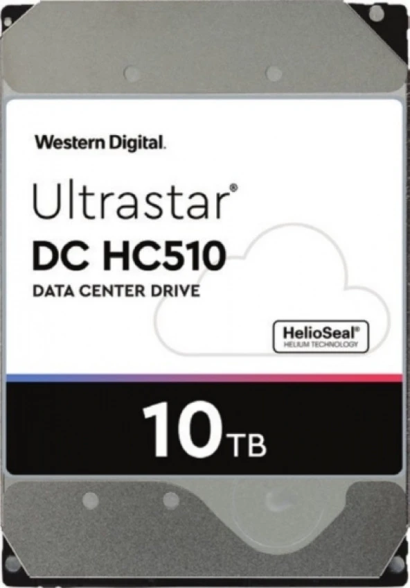 Hgst 10TB Ultrastar He10 HUH721010ALE600 SATA 6-Gbps 7200Rpm 256MB 3.5" Harddisk (İthalat)
